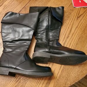 Black men's Boots Costume